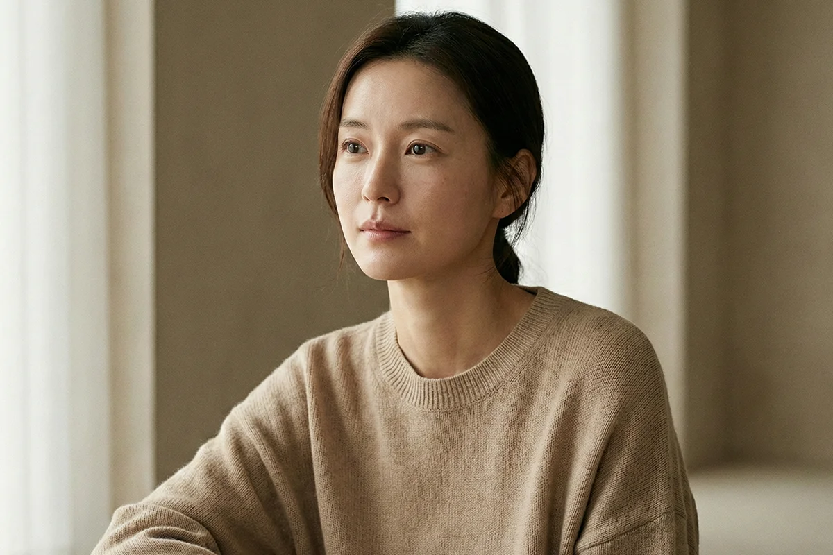 Jung Yu Mi aktris Korea Selatan saat muda dengan tampilan sederhana sebelum dikenal luas di industri hiburan